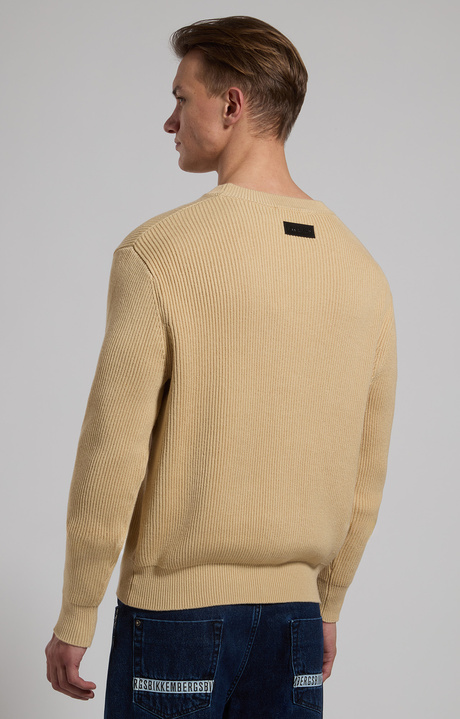Textured men’s sweater, SILVER FERN, hi-res-1