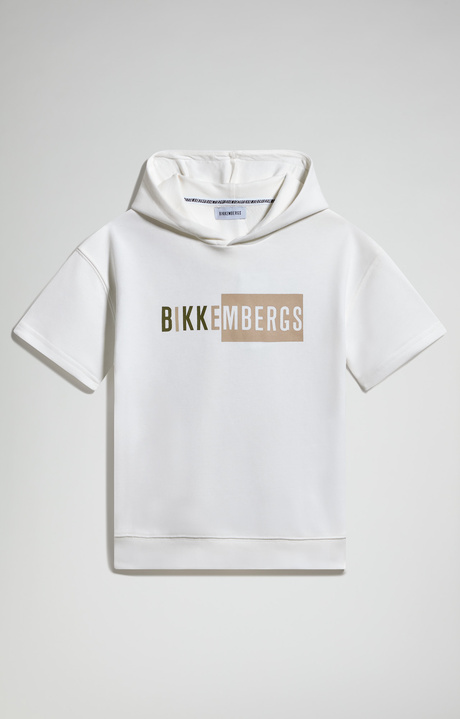 Boys&rsquo; hooded sweatshirt, OFF WHITE, hi-res-1