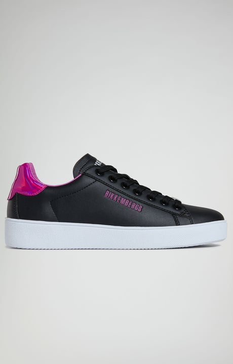 Recoba women's sneakers, BLACK/FUXIA Recoba women's sneakers, BLACK/FUXIA, hi-res-1