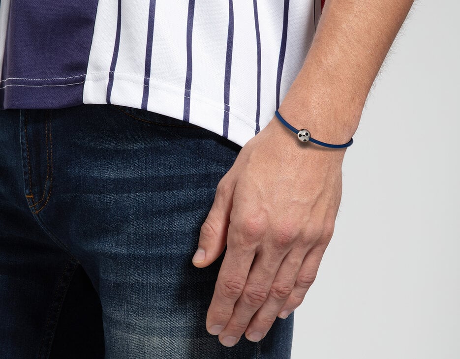 Men's Sport bracelet with diamonds, WHITE Men's Sport bracelet with diamonds, WHITE, hi-res-1