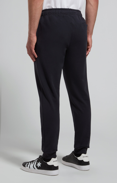 Men's joggers in punto Milano, BLUE GRAPHITE Men's joggers in punto Milano, BLUE GRAPHITE, hi-res-1