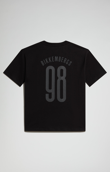 Junior's printed t-shirt, BLACK, hi-res-1