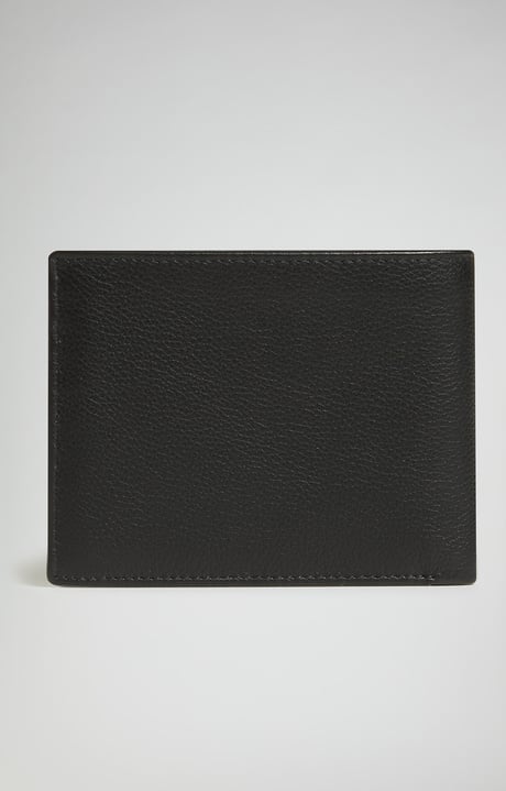 Gael men's leather wallet, BLACK Gael men's leather wallet, BLACK, hi-res-1
