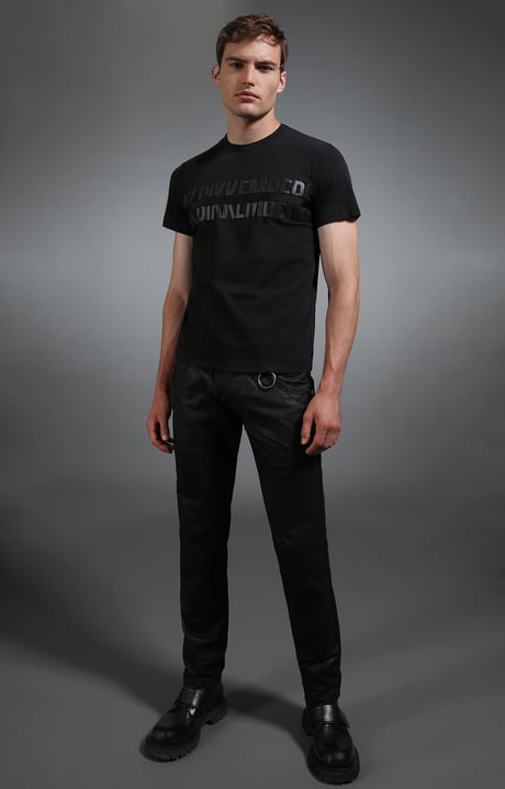 Men's black jeans, BLACK, hi-res-1