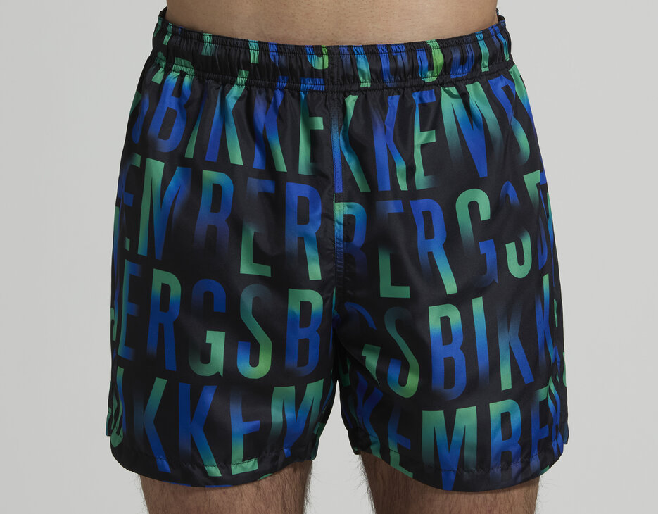 Men&rsquo;s reversible swim shorts, BLACK, hi-res-1