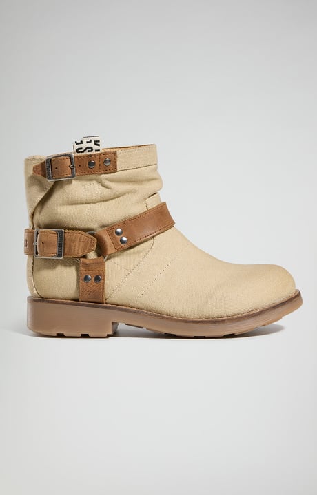 Vintage W women's ankle boots, NUDE Vintage W women's ankle boots, NUDE, hi-res-1