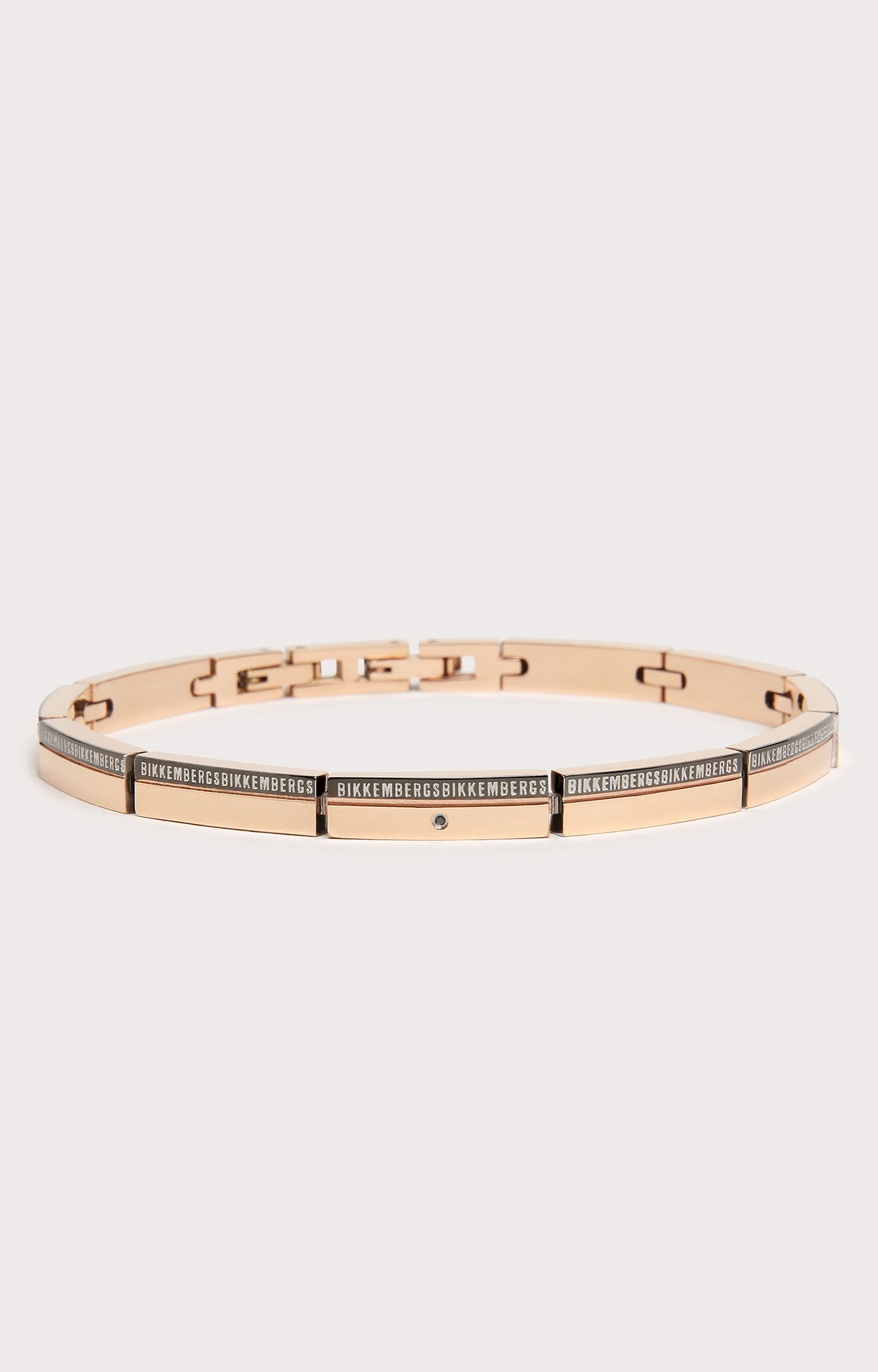 dirk bikkembergs Bikkembergs slender men's bracelet with diamond