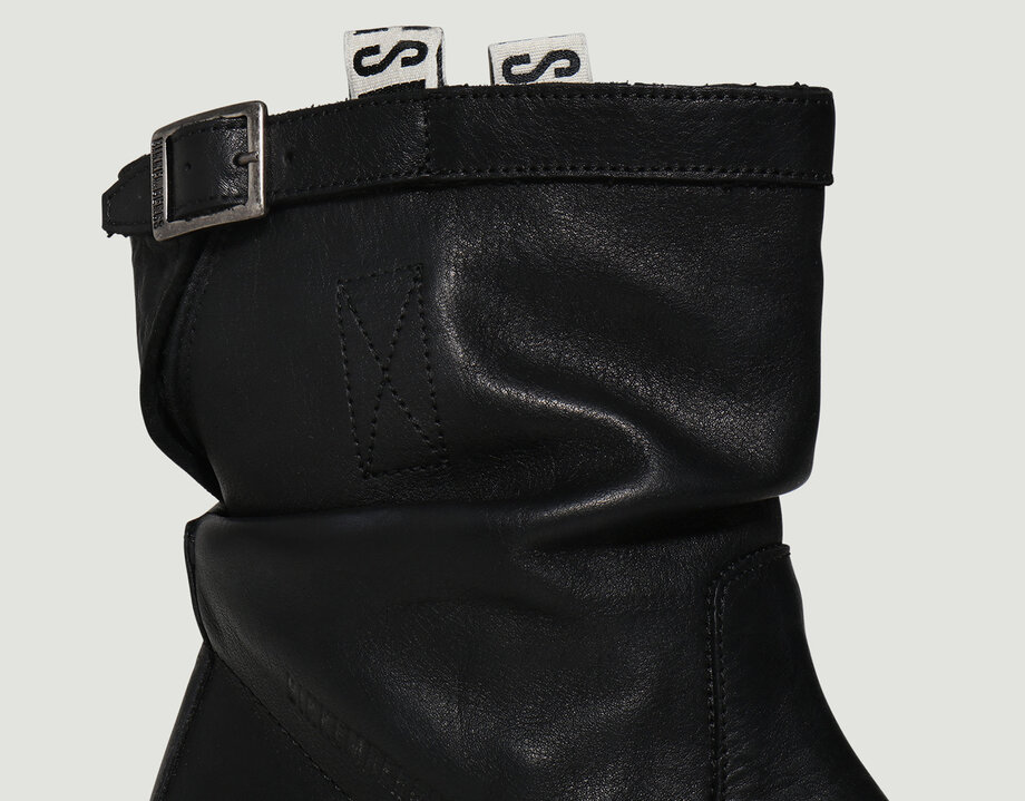 Stivale combat Lyle in pelle in NERO - Promozione | Michael Kors [IT