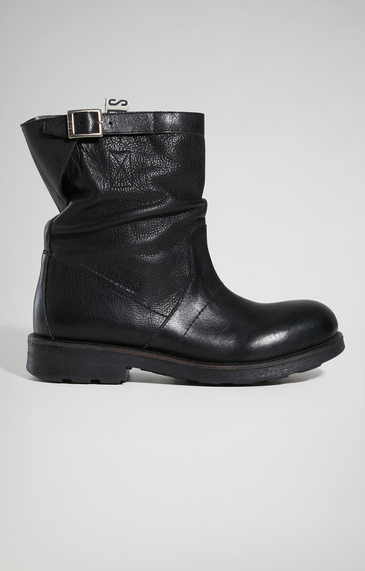 DIRK BIKKEMBERGS ブラックレザー スカート 42 IMG_3847_4472x.jpg?v=1702869491