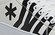 Recoba men's printed sneakers, WHITE/BLACK, swatch-color