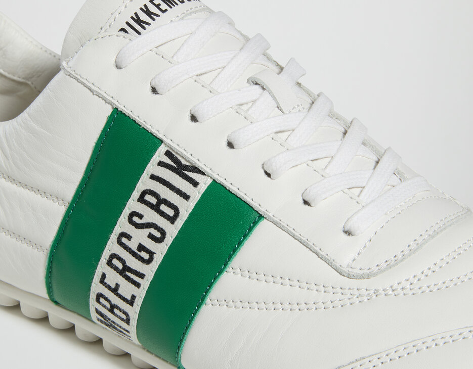 Men&rsquo;s Soccer sneakers, WHITE/GREEN, hi-res-1