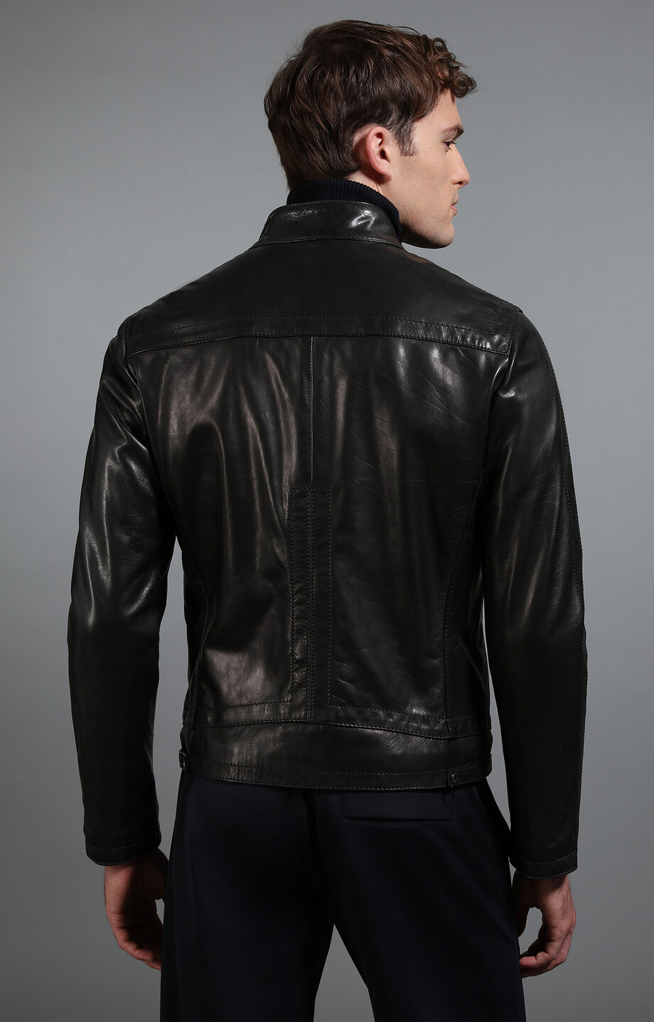 Leather Jacket Giubbotto Jeans Met Mauritiusleather