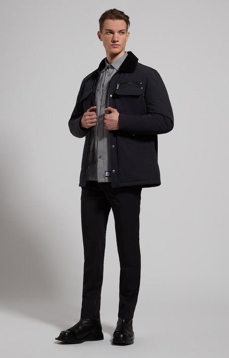 Men’s travel pants, BLACK, hi-res-1