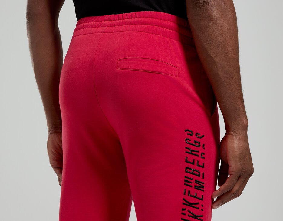 Embroidered men's joggers, CHILI PEPPER Embroidered men's joggers, CHILI PEPPER, hi-res-1