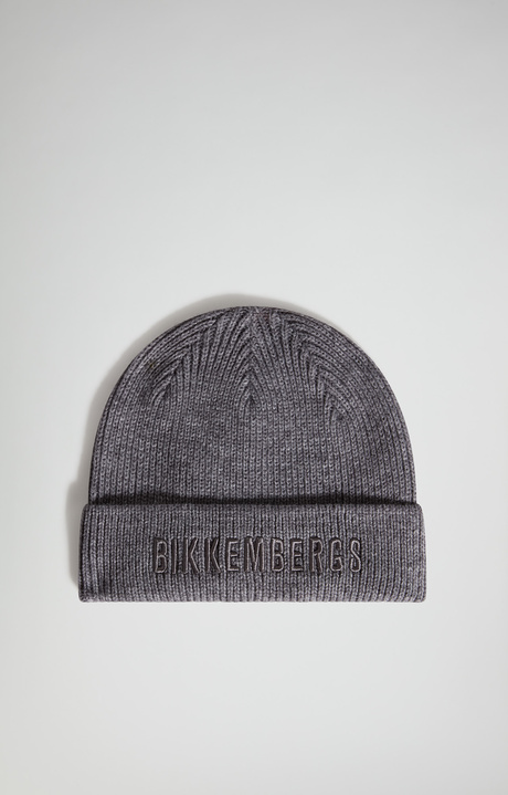 Knit beanie, GREY, hi-res-1