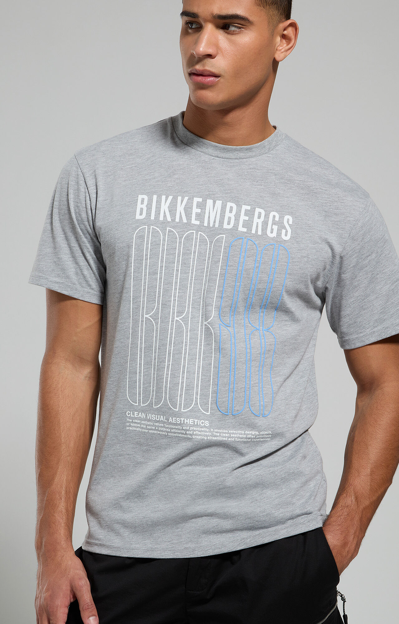 dirk bikkembergs Men's print T-shirt
