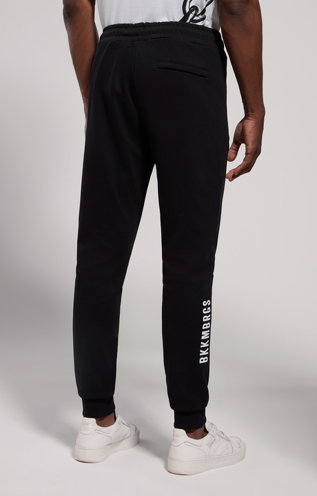 Printed men's joggers, BLACK, hi-res-1