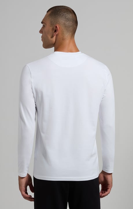 Men's slim fit T-shirt, WHITE Men's slim fit T-shirt, WHITE, hi-res-1