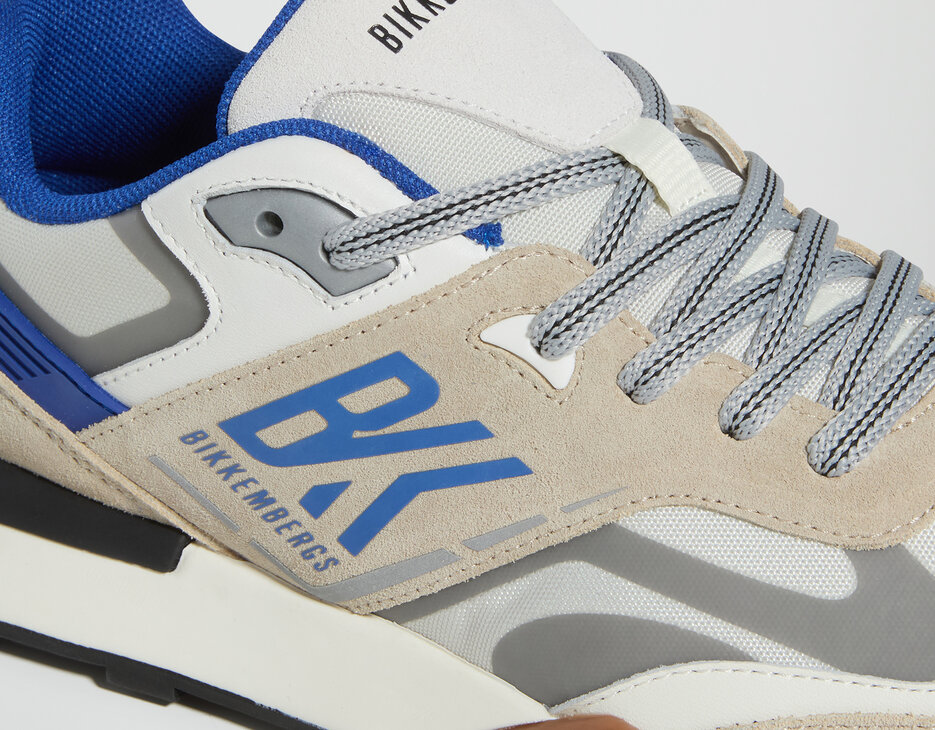 Men&rsquo;s Retro sneakers, IVORY/BLUETTE, hi-res-1