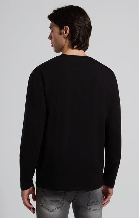 Long-sleeve men’s T-shirt, BLACK, hi-res-1