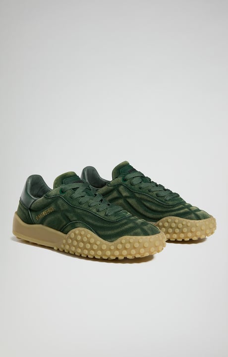 Futsal men's sneakers, DARK GREEN Futsal men's sneakers, DARK GREEN, hi-res-1