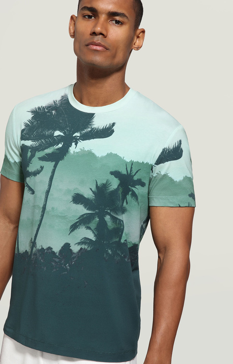 Men's T-shirt - all-over print, FOREST GREEN, hi-res-1