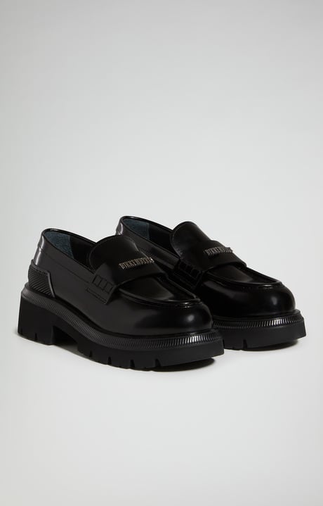 Dress women’s moccasins, BLACK Dress women’s moccasins, BLACK, hi-res-1