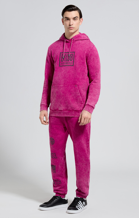 Men's hoodie, FESTIVAL FUCHSIA, hi-res-1