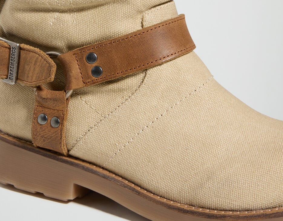 Vintage W women's ankle boots, NUDE Vintage W women's ankle boots, NUDE, hi-res-1