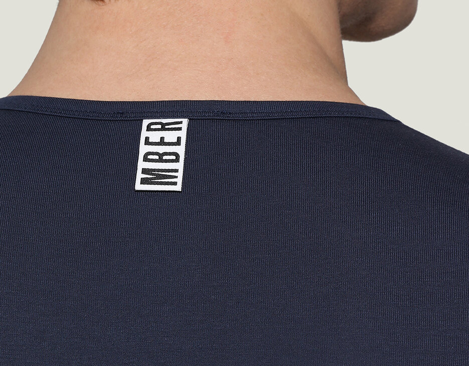 2-pack men's V-neck undershirt, NAVY 2-pack men's V-neck undershirt, NAVY, hi-res-1