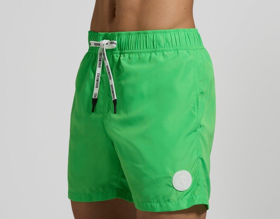 Men's swim shorts, GREEN FLUO Men's swim shorts, GREEN FLUO, hi-res-1