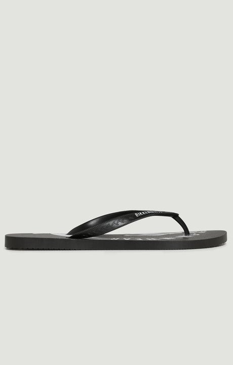 MEN'S FLIP FLOPS, BLACK MEN'S FLIP FLOPS, BLACK, hi-res-1