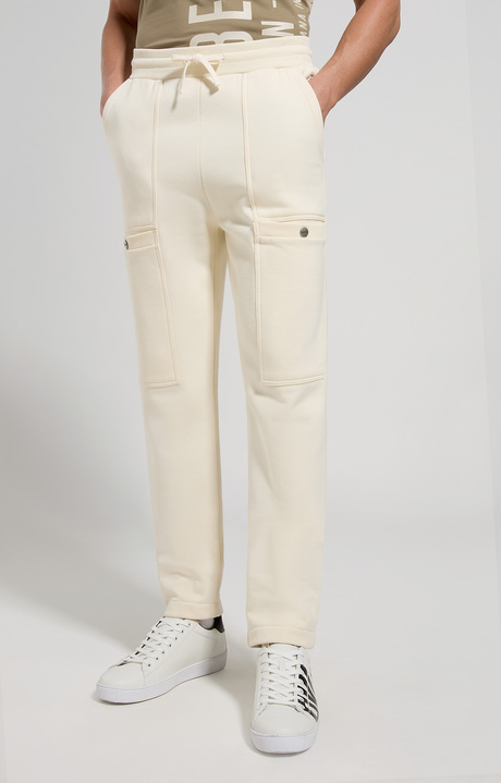 Men's cargo sweatpants, TURTLEDOVE, hi-res-1