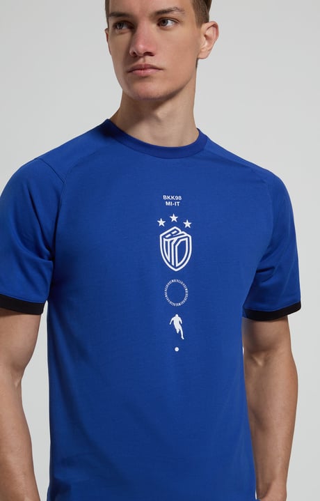 Oversize men's athletic T-shirt, MAZARINE BLUE Oversize men's athletic T-shirt, MAZARINE BLUE, hi-res-1