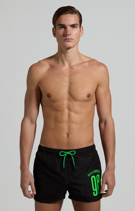 SHORT BOARDSHORT, BLACK, hi-res-1