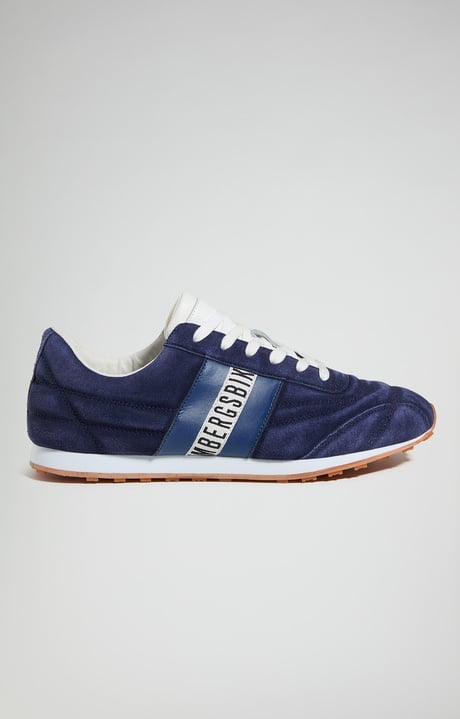 Soccer men's sneakers, NAVY Soccer men's sneakers, NAVY, hi-res-1