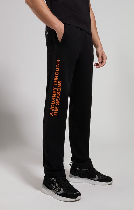 Men's joggers, BLACK Men's joggers, BLACK, hi-res-1