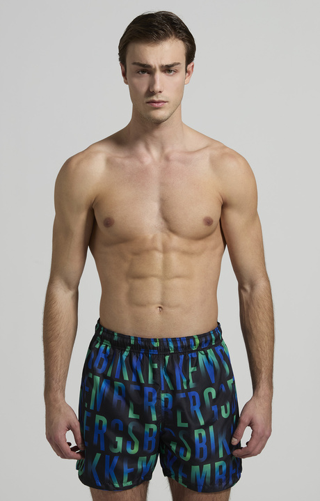 Men&rsquo;s reversible swim shorts, BLACK, hi-res-1