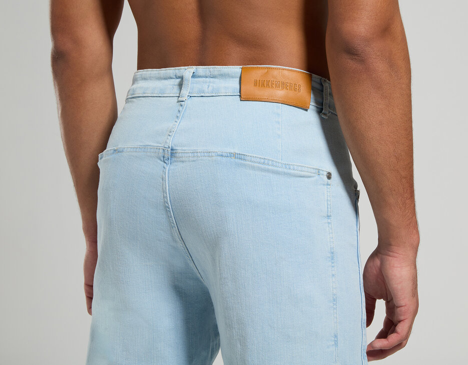 Wide fit men's jeans, L6 BLUE DENIM Wide fit men's jeans, L6 BLUE DENIM, hi-res-1