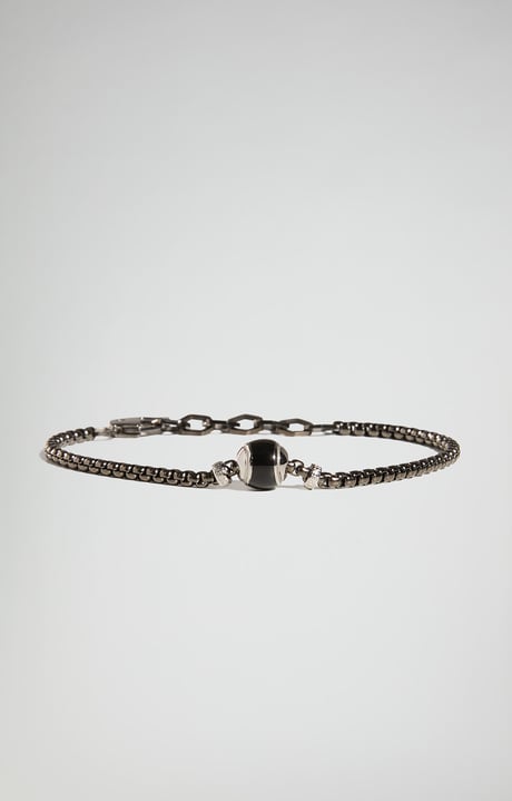 Men's Sport bracelet with diamonds, BLACK Men's Sport bracelet with diamonds, BLACK, hi-res-1