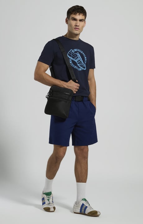 Men's shorts with integrated belt, SURF THE WEB, hi-res-1