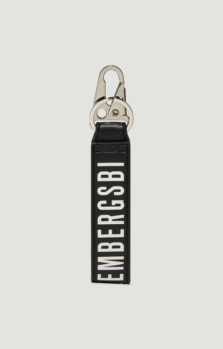 Men's eco leather keyholder, BLACK Men's eco leather keyholder, BLACK, hi-res-1