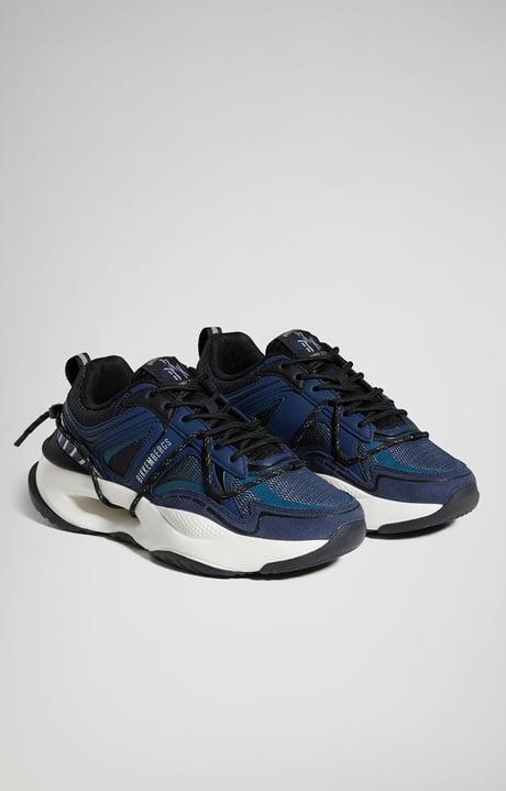 Men’s Ruyi sneakers, NAVY Men’s Ruyi sneakers, NAVY, hi-res-1
