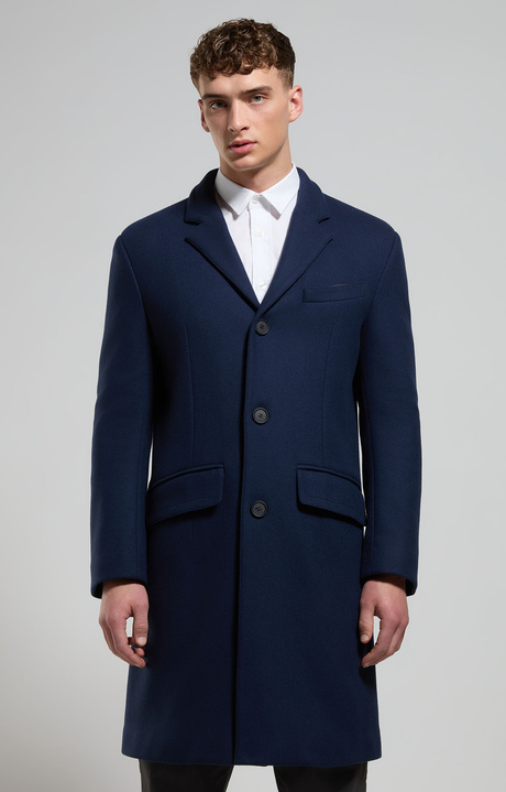 Men's coat with Chain print, DRESS BLUES, hi-res-1