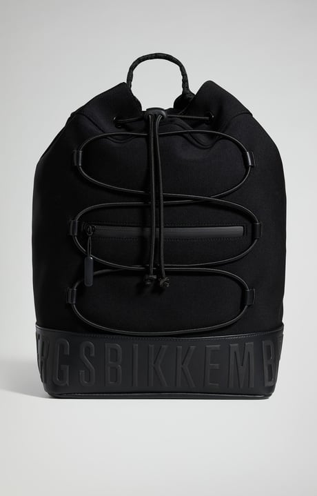 Men's BKK Star neoprene backpack, BLACK Men's BKK Star neoprene backpack, BLACK, hi-res-1