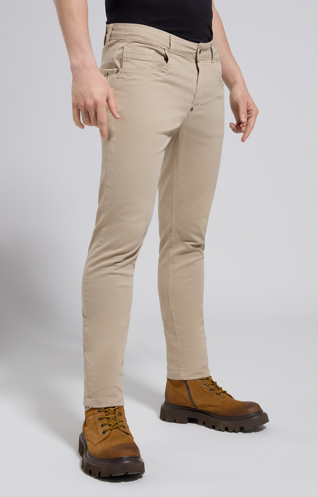 Men's slim fit 5-pocket pants, INCENSE, hi-res-1