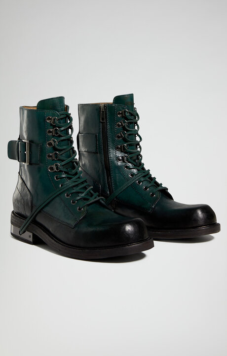 bikkembergs Met Hole men's lace-up boots