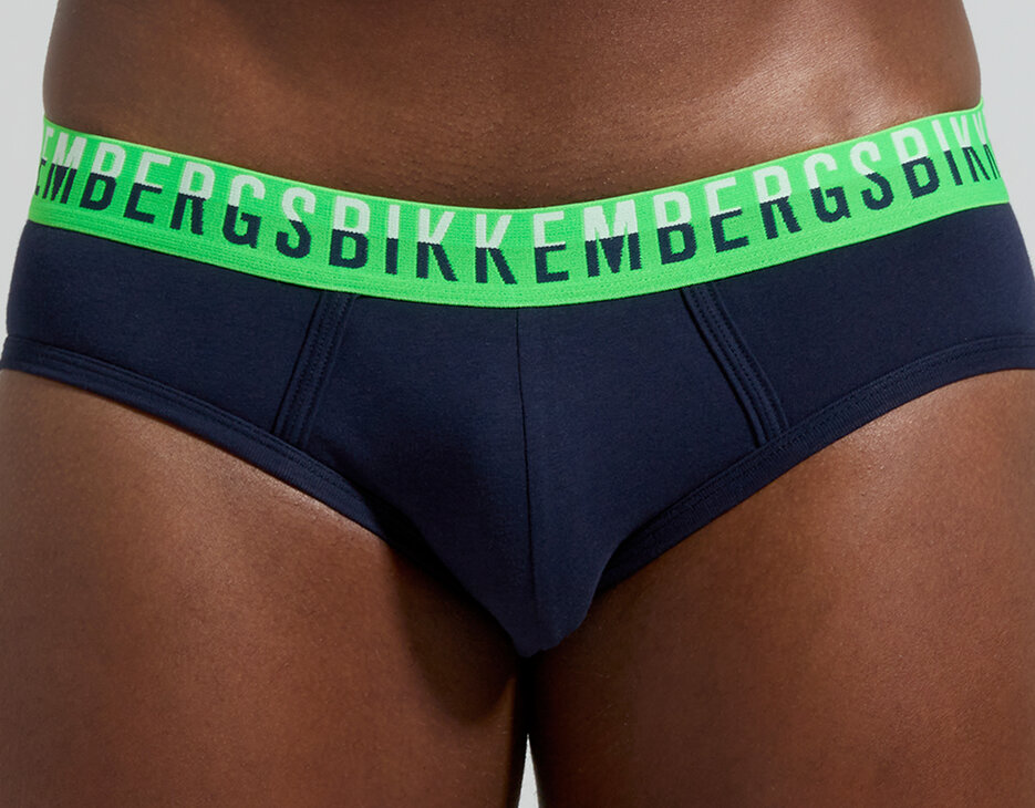 3-pack men's briefs color block, NAVY 3-pack men's briefs color block, NAVY, hi-res-1