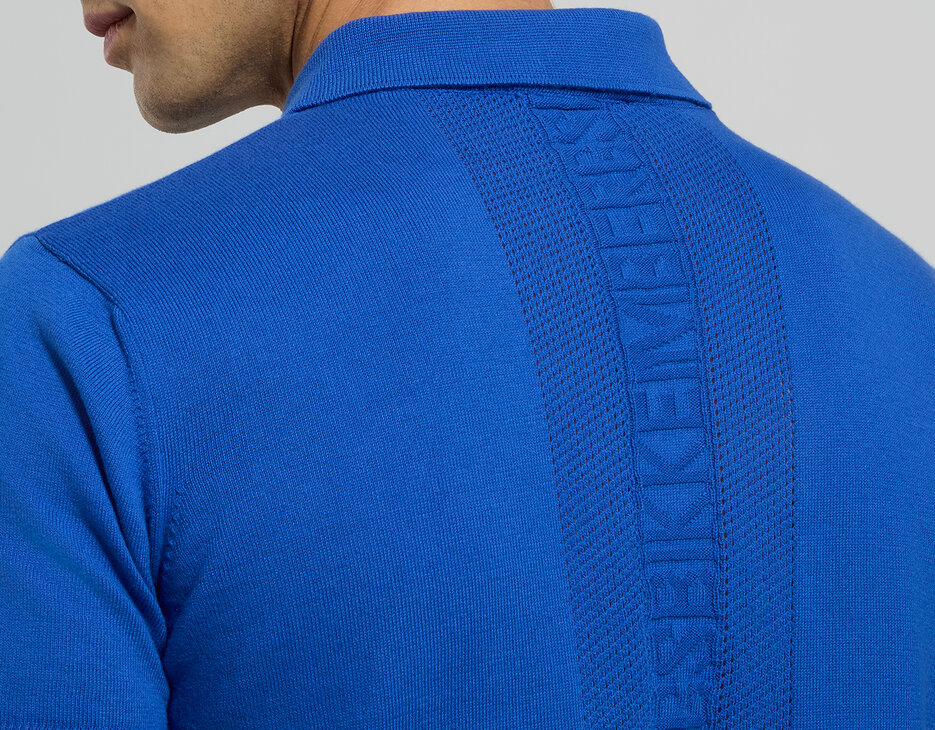 Men's knit polo shirt, SURF THE WEB, hi-res-1