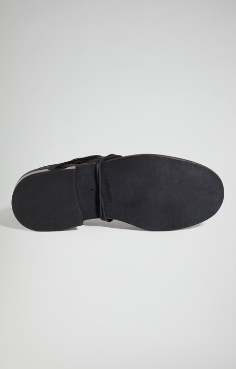 Men&rsquo;s Met Hole lace-up shoes, BLACK, hi-res-1